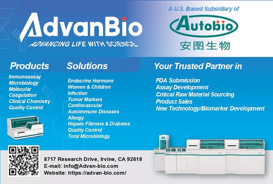 AdvanBio Products and Solutions Banner